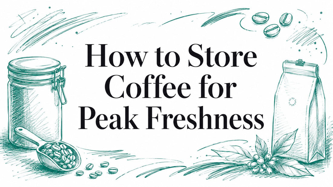 How to Store Coffee for Peak Freshness